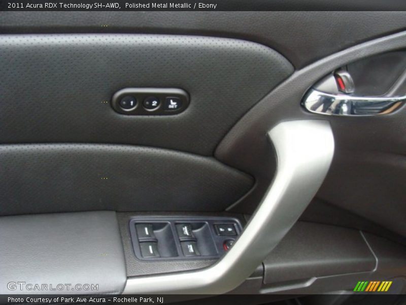 Polished Metal Metallic / Ebony 2011 Acura RDX Technology SH-AWD