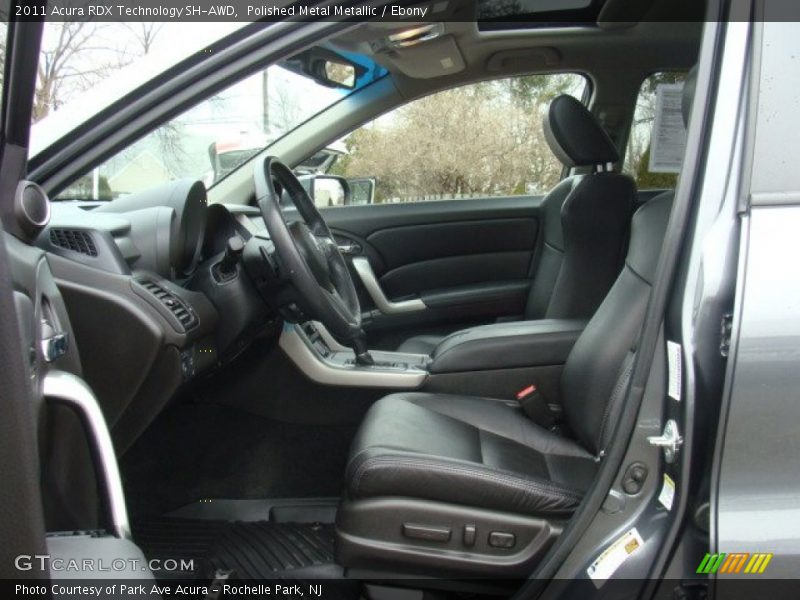 Polished Metal Metallic / Ebony 2011 Acura RDX Technology SH-AWD