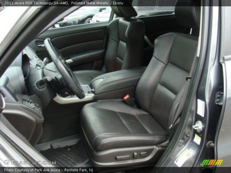 Polished Metal Metallic / Ebony 2011 Acura RDX Technology SH-AWD