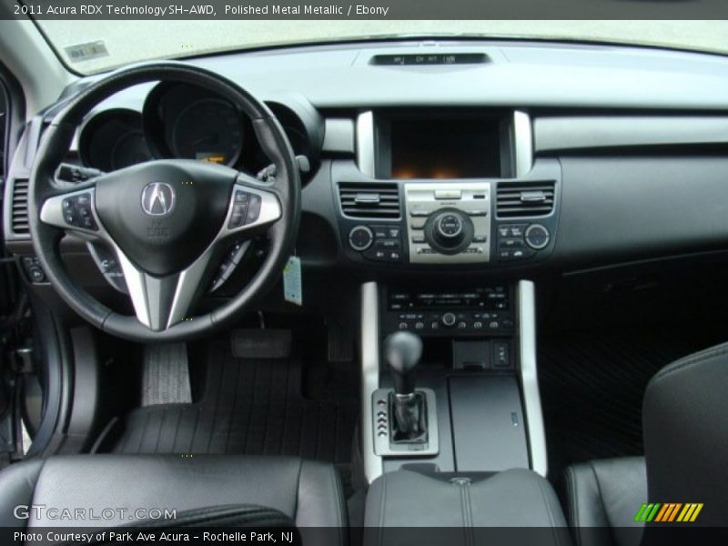 Polished Metal Metallic / Ebony 2011 Acura RDX Technology SH-AWD