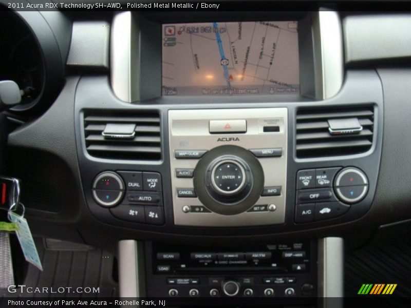Polished Metal Metallic / Ebony 2011 Acura RDX Technology SH-AWD