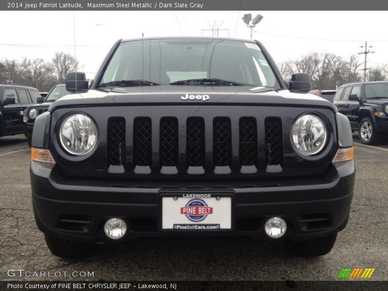 Maximum Steel Metallic / Dark Slate Gray 2014 Jeep Patriot Latitude