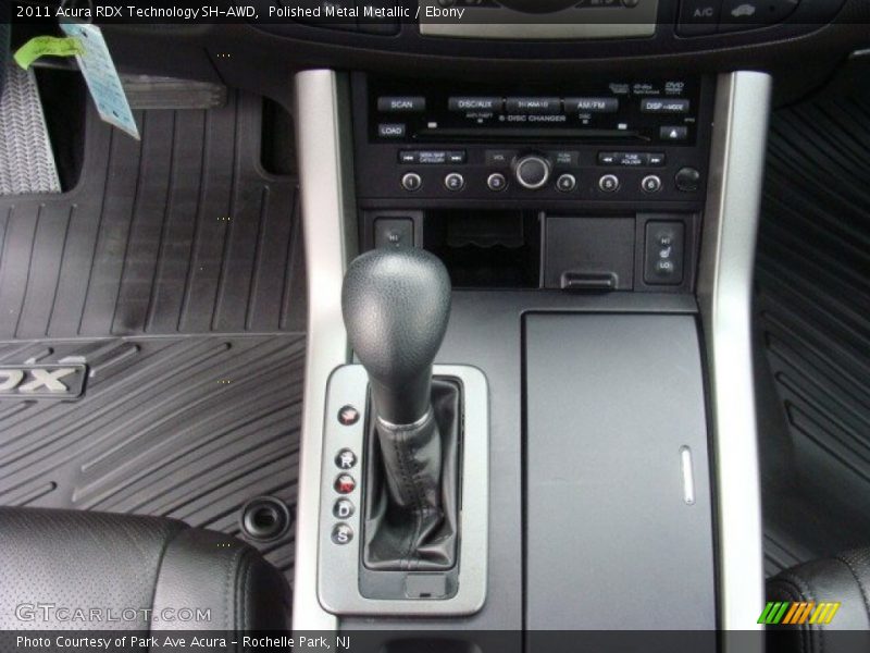 Polished Metal Metallic / Ebony 2011 Acura RDX Technology SH-AWD