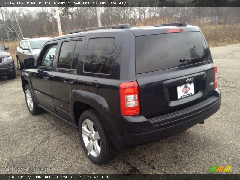 Maximum Steel Metallic / Dark Slate Gray 2014 Jeep Patriot Latitude