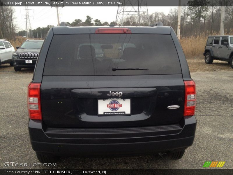 Maximum Steel Metallic / Dark Slate Gray 2014 Jeep Patriot Latitude