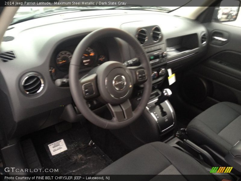 Maximum Steel Metallic / Dark Slate Gray 2014 Jeep Patriot Latitude