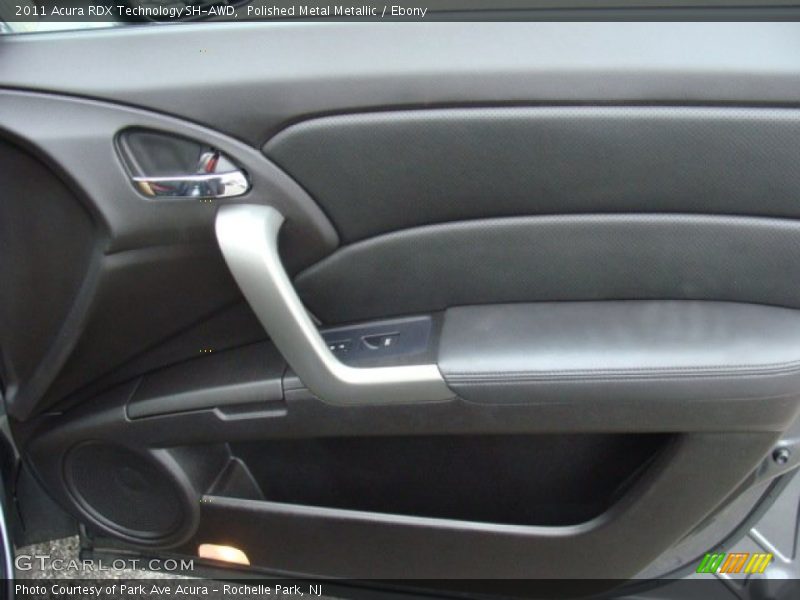 Polished Metal Metallic / Ebony 2011 Acura RDX Technology SH-AWD