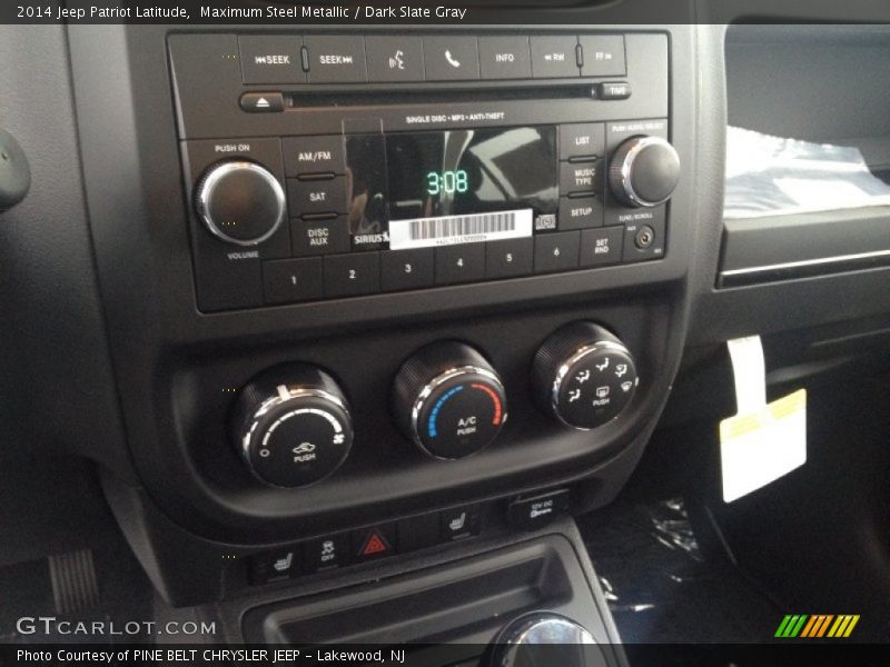 Maximum Steel Metallic / Dark Slate Gray 2014 Jeep Patriot Latitude