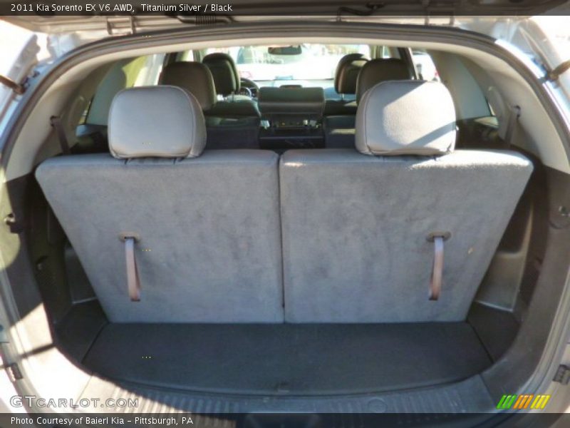 Titanium Silver / Black 2011 Kia Sorento EX V6 AWD