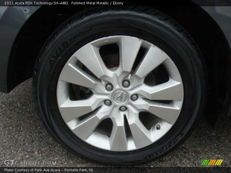 Polished Metal Metallic / Ebony 2011 Acura RDX Technology SH-AWD