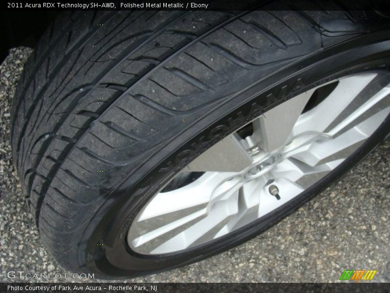 Polished Metal Metallic / Ebony 2011 Acura RDX Technology SH-AWD
