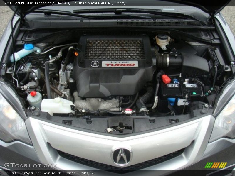 Polished Metal Metallic / Ebony 2011 Acura RDX Technology SH-AWD