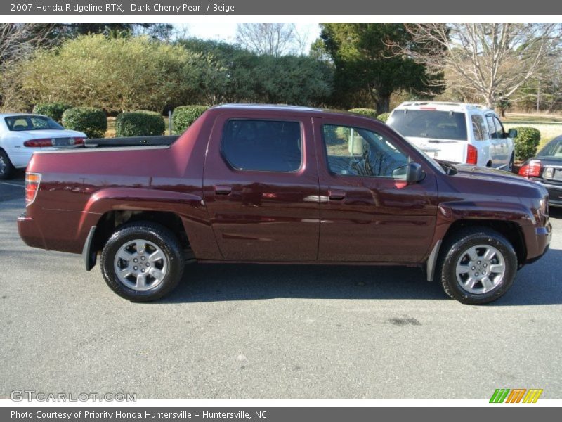  2007 Ridgeline RTX Dark Cherry Pearl