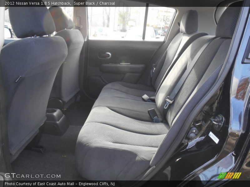 Super Black / Charcoal 2012 Nissan Versa 1.8 S Hatchback