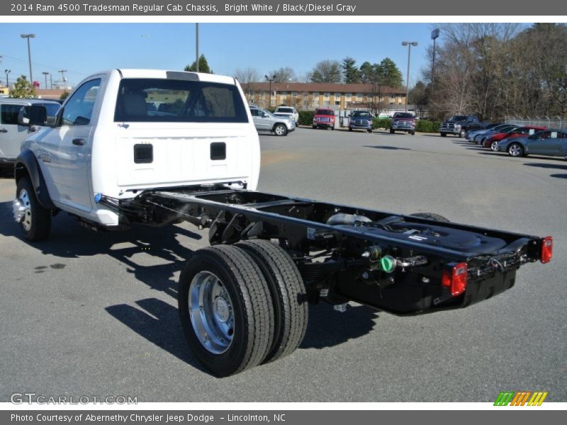 Bright White / Black/Diesel Gray 2014 Ram 4500 Tradesman Regular Cab Chassis