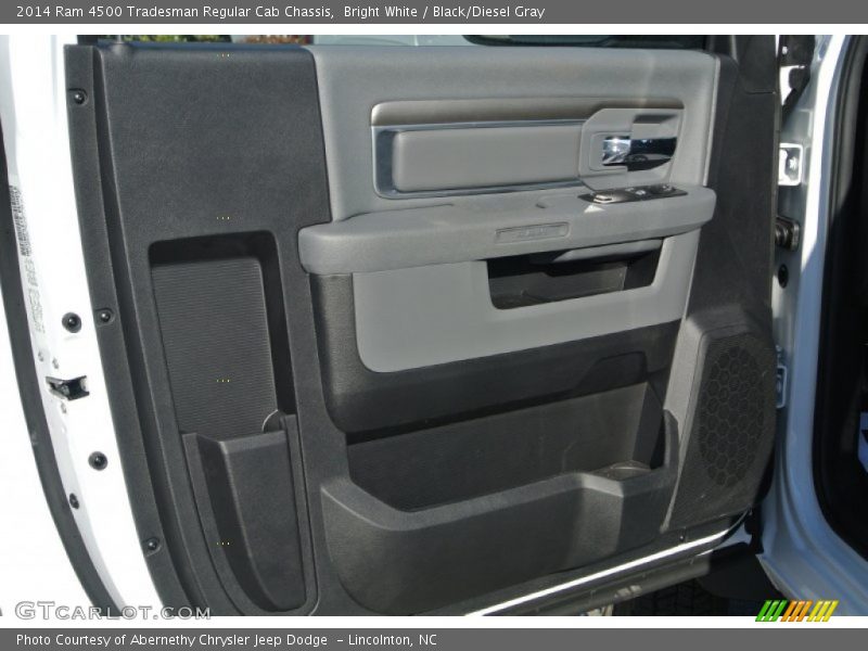 Bright White / Black/Diesel Gray 2014 Ram 4500 Tradesman Regular Cab Chassis