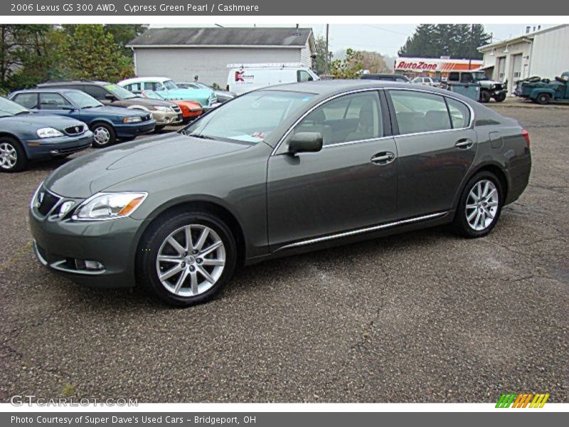 Cypress Green Pearl / Cashmere 2006 Lexus GS 300 AWD