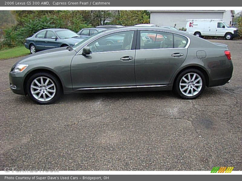 Cypress Green Pearl / Cashmere 2006 Lexus GS 300 AWD
