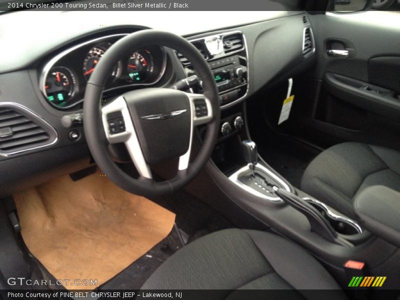 Billet Silver Metallic / Black 2014 Chrysler 200 Touring Sedan