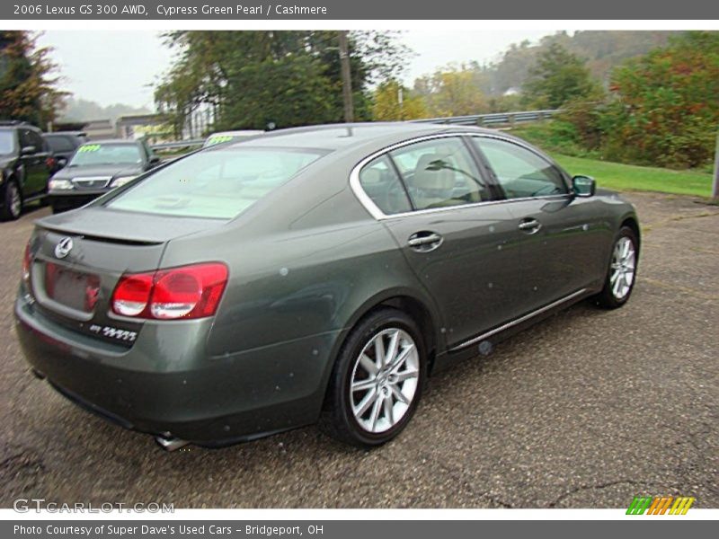 Cypress Green Pearl / Cashmere 2006 Lexus GS 300 AWD