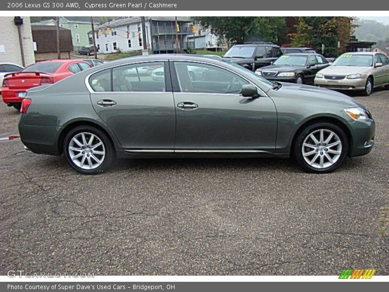 Cypress Green Pearl / Cashmere 2006 Lexus GS 300 AWD