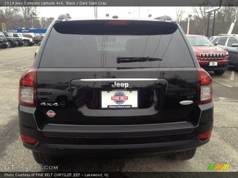 Black / Dark Slate Gray 2014 Jeep Compass Latitude 4x4