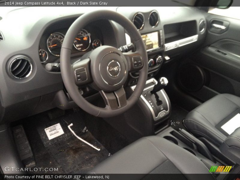 Black / Dark Slate Gray 2014 Jeep Compass Latitude 4x4