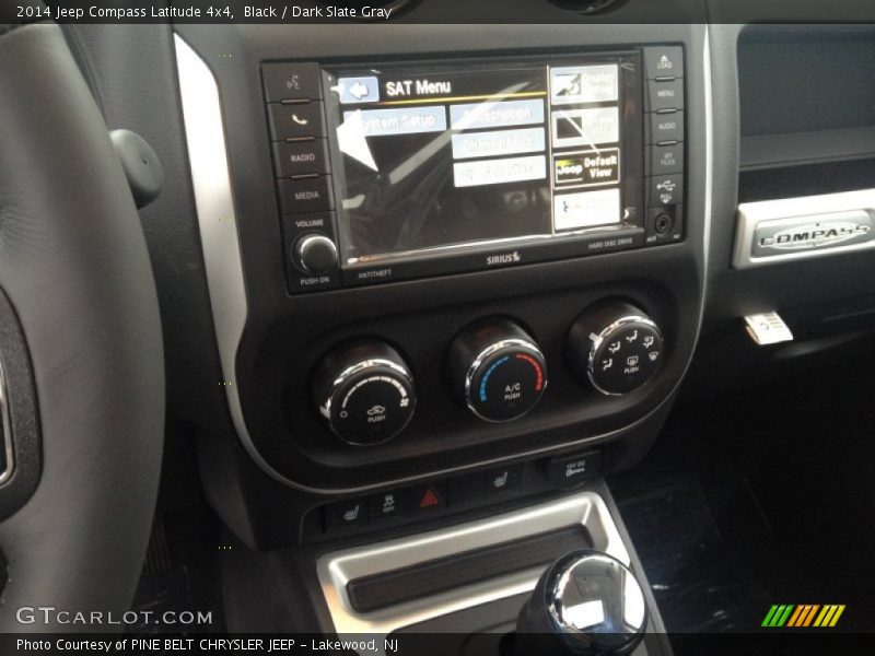 Black / Dark Slate Gray 2014 Jeep Compass Latitude 4x4
