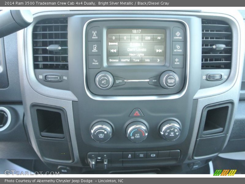 Controls of 2014 3500 Tradesman Crew Cab 4x4 Dually