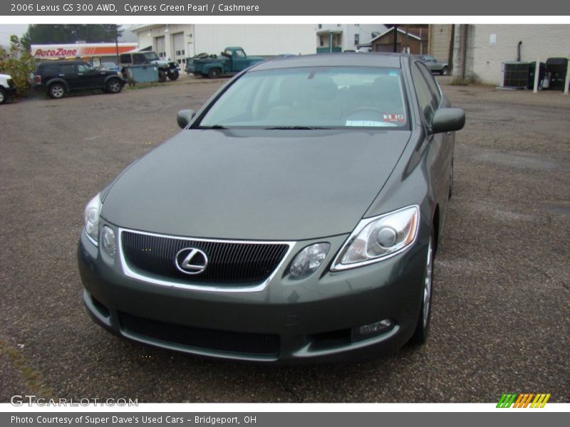 Cypress Green Pearl / Cashmere 2006 Lexus GS 300 AWD