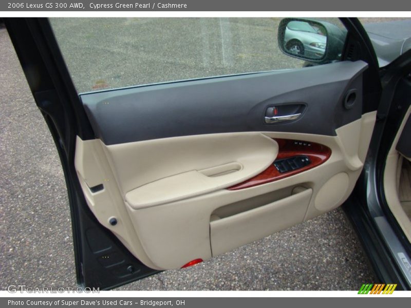 Cypress Green Pearl / Cashmere 2006 Lexus GS 300 AWD