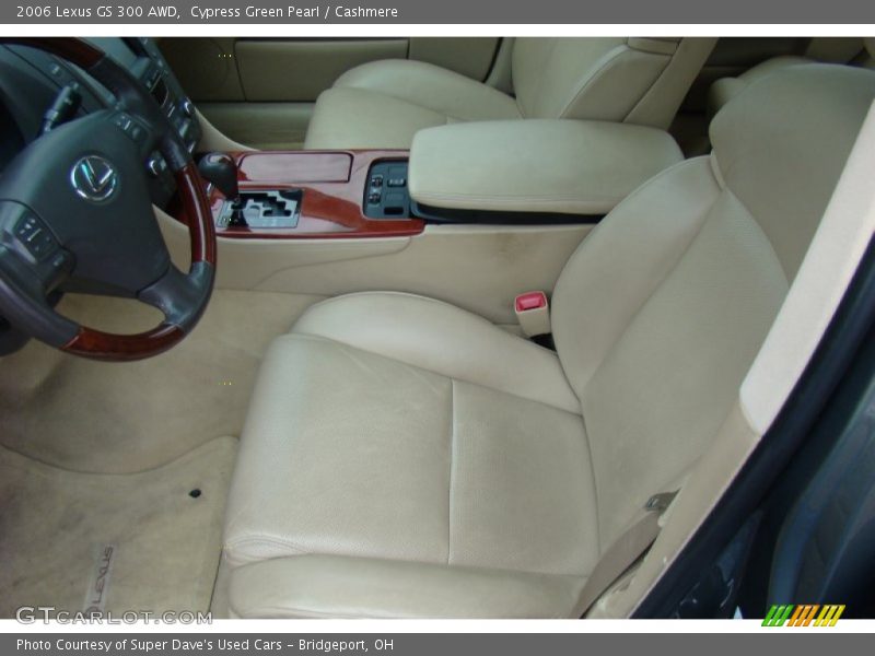 Cypress Green Pearl / Cashmere 2006 Lexus GS 300 AWD