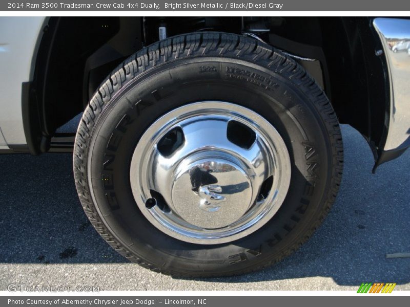  2014 3500 Tradesman Crew Cab 4x4 Dually Wheel