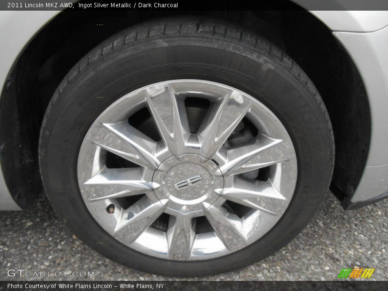 Ingot Silver Metallic / Dark Charcoal 2011 Lincoln MKZ AWD