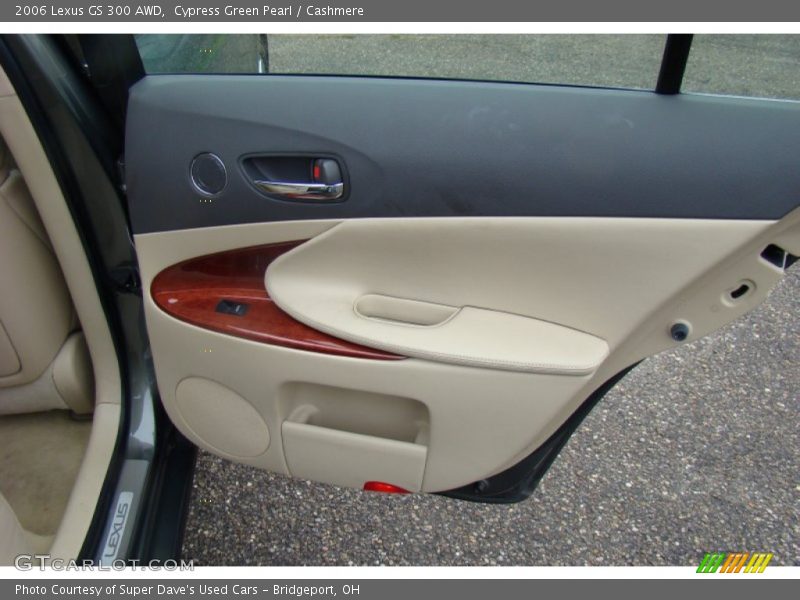 Cypress Green Pearl / Cashmere 2006 Lexus GS 300 AWD