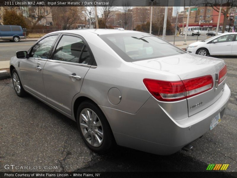 Ingot Silver Metallic / Dark Charcoal 2011 Lincoln MKZ AWD