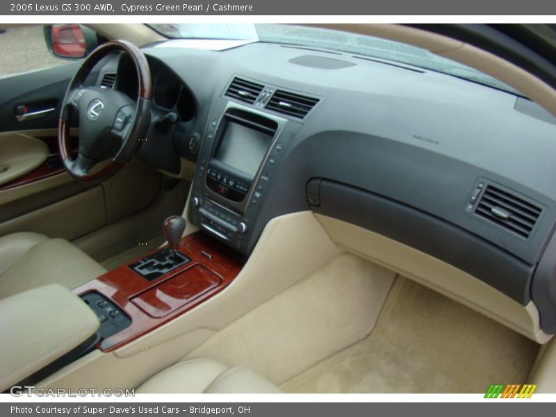 Cypress Green Pearl / Cashmere 2006 Lexus GS 300 AWD