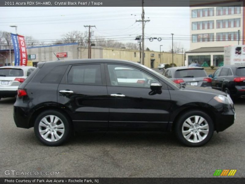 Crystal Black Pearl / Taupe 2011 Acura RDX SH-AWD