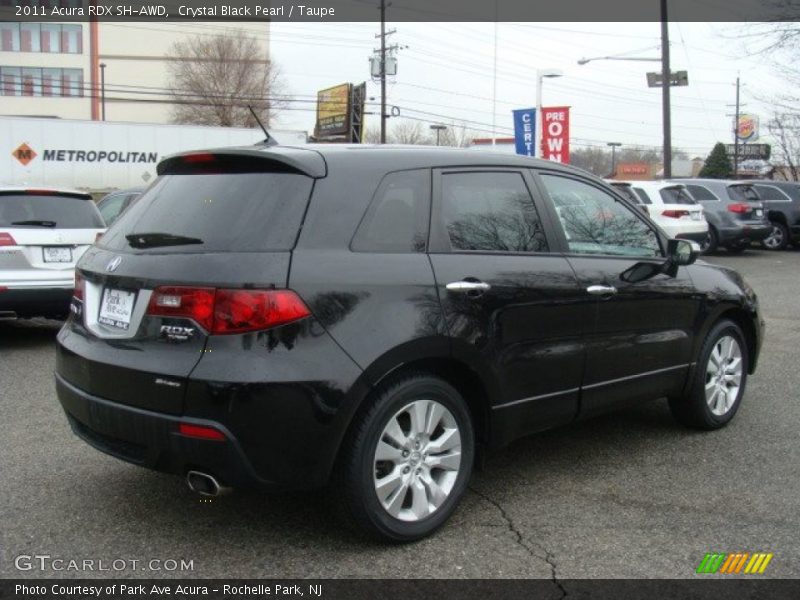 Crystal Black Pearl / Taupe 2011 Acura RDX SH-AWD