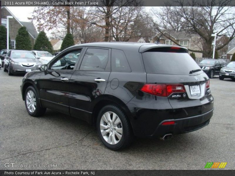 Crystal Black Pearl / Taupe 2011 Acura RDX SH-AWD