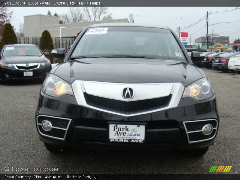 Crystal Black Pearl / Taupe 2011 Acura RDX SH-AWD