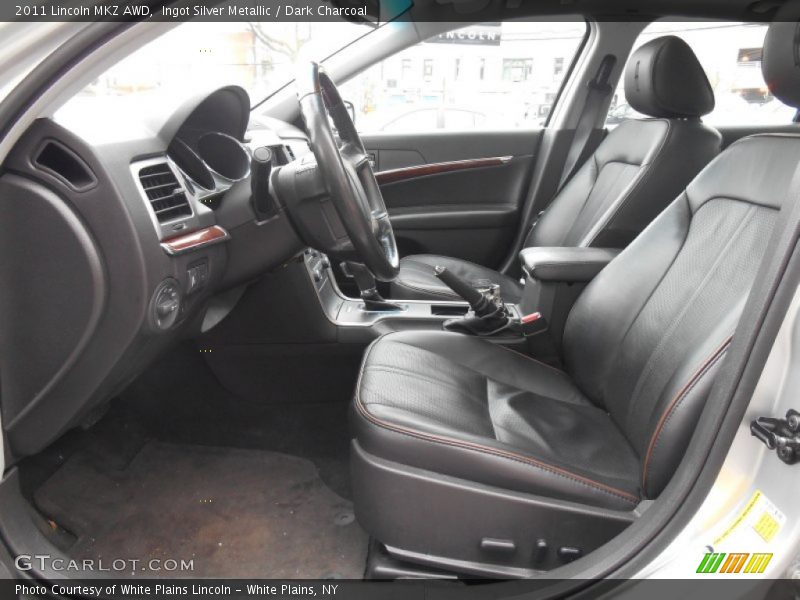 Ingot Silver Metallic / Dark Charcoal 2011 Lincoln MKZ AWD