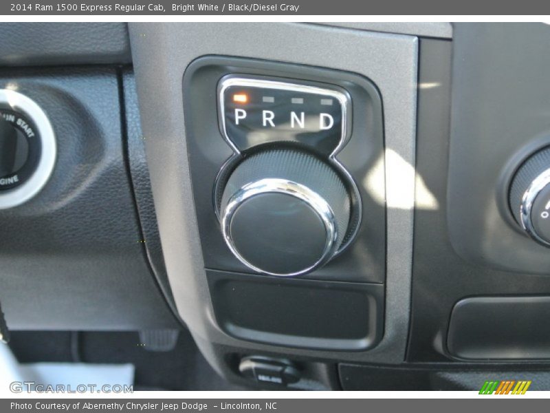Bright White / Black/Diesel Gray 2014 Ram 1500 Express Regular Cab