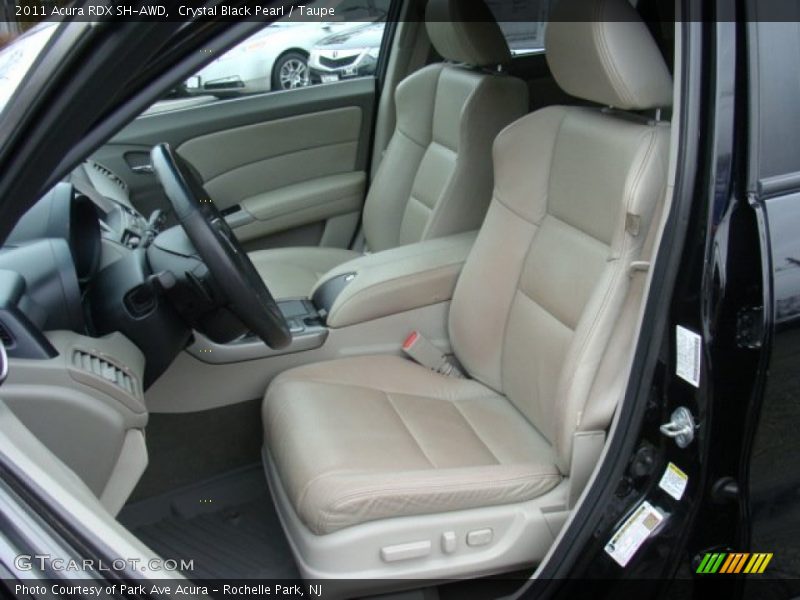 Crystal Black Pearl / Taupe 2011 Acura RDX SH-AWD