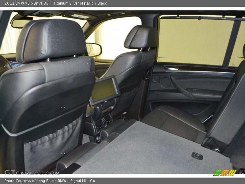 Titanium Silver Metallic / Black 2011 BMW X5 xDrive 35i
