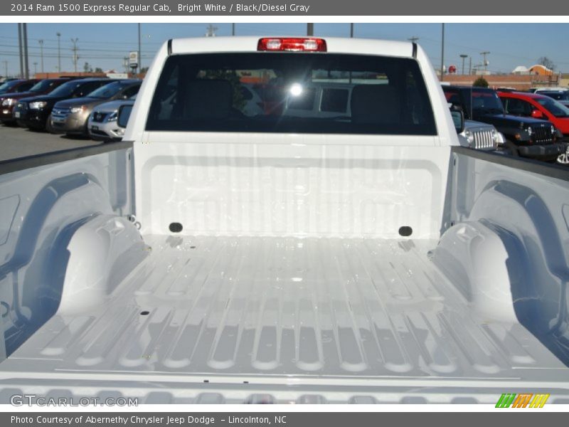 Bright White / Black/Diesel Gray 2014 Ram 1500 Express Regular Cab