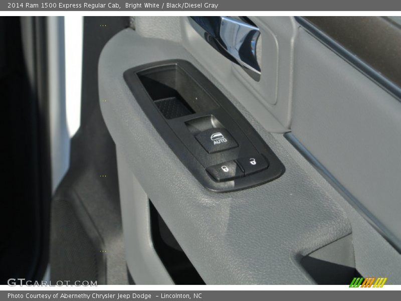 Bright White / Black/Diesel Gray 2014 Ram 1500 Express Regular Cab