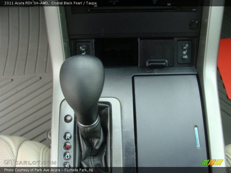 Crystal Black Pearl / Taupe 2011 Acura RDX SH-AWD