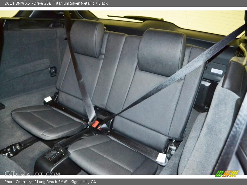 Titanium Silver Metallic / Black 2011 BMW X5 xDrive 35i