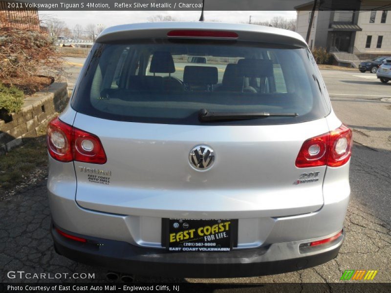 Reflex Silver Metallic / Charcoal 2011 Volkswagen Tiguan S 4Motion